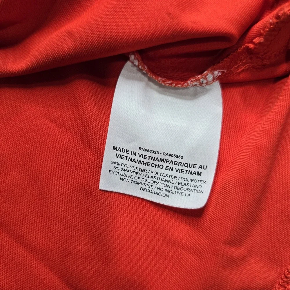 Nike Dri-Fit Vapor Polo Shirt Golf Club All Over Print Red Blue Mens XL